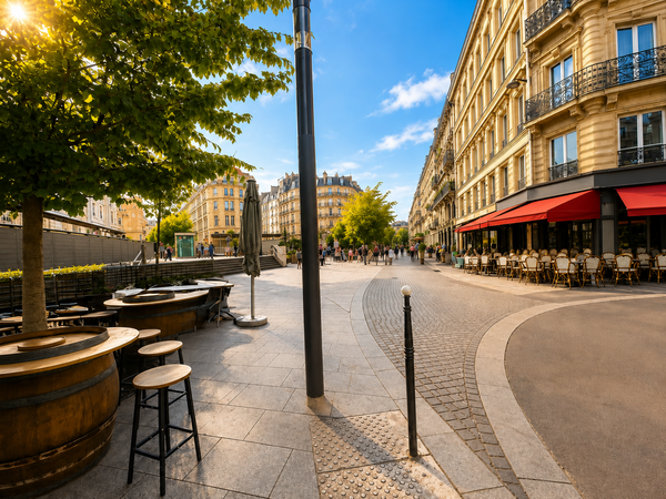 Murs de bar 200 m² — Paris